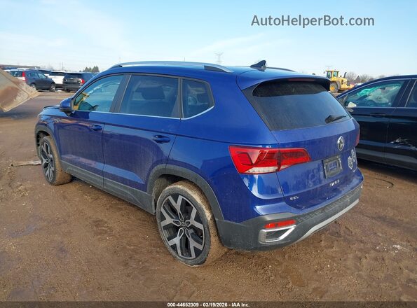 3VV2X7B21PM305527 2023 VOLKSWAGEN TAOS Blue Tył lewy