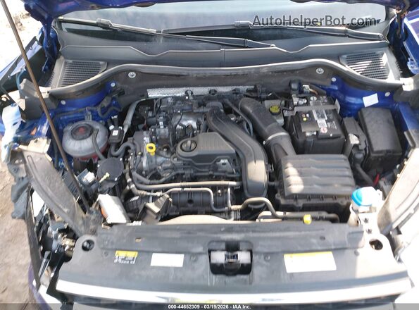 3VV2X7B21PM305527 2023 VOLKSWAGEN TAOS Blue Widok z tyłu