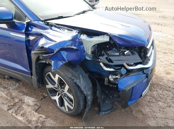 3VV2X7B21PM305527 2023 VOLKSWAGEN TAOS Blue Widok z przodu