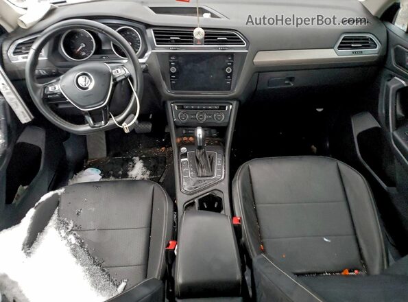 3VV3B7AX0MM006235 2021 VOLKSWAGEN TIGUAN Charcoal წინა პანელის ხედი
