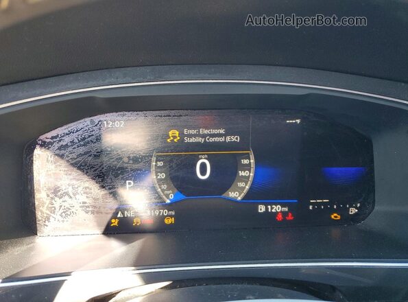 3VV3B7AX0PM067069 2023 VOLKSWAGEN TIGUAN Black Widok zestawu wskaźników