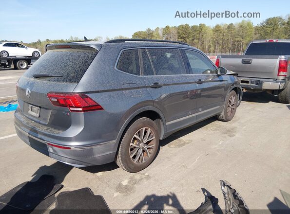 3VV3B7AX2JM214368 2018 VOLKSWAGEN TIGUAN Gray Trasero derecho