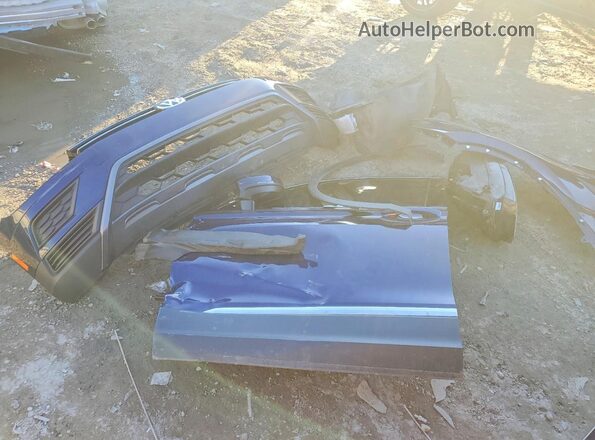 3VV3B7AX2MM126652 2021 VOLKSWAGEN TIGUAN Blue VIN კოდის სტიკერის ხედი