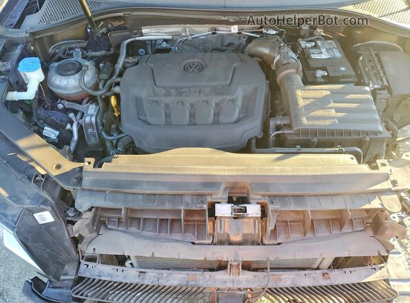 3VV3B7AX2MM126652 2021 VOLKSWAGEN TIGUAN Blue ძრავის განყოფილების ხედი