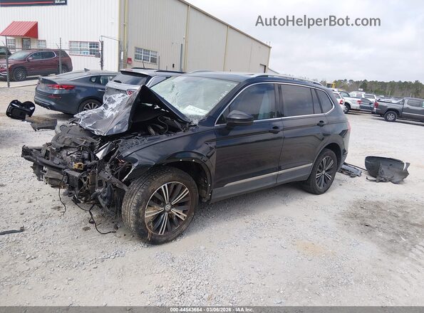 3VV3B7AX3KM074655 2019 VOLKSWAGEN TIGUAN Black Przód lewy