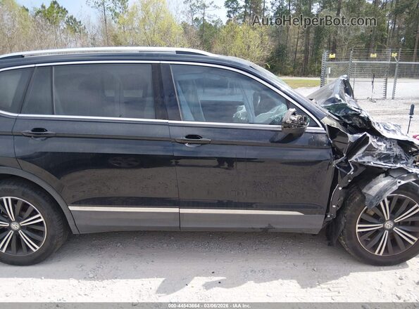 3VV3B7AX3KM074655 2019 VOLKSWAGEN TIGUAN Black Widok wnętrza 360 stopni