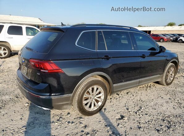 3VV3B7AX4JM106589 2018 VOLKSWAGEN TIGUAN Black უკანა მარჯვენა