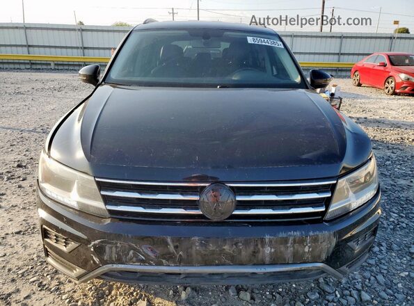 3VV3B7AX4JM106589 2018 VOLKSWAGEN TIGUAN Black წინა ხედი