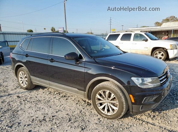 3VV3B7AX4JM106589 2018 VOLKSWAGEN TIGUAN Black წინა მარჯვენა