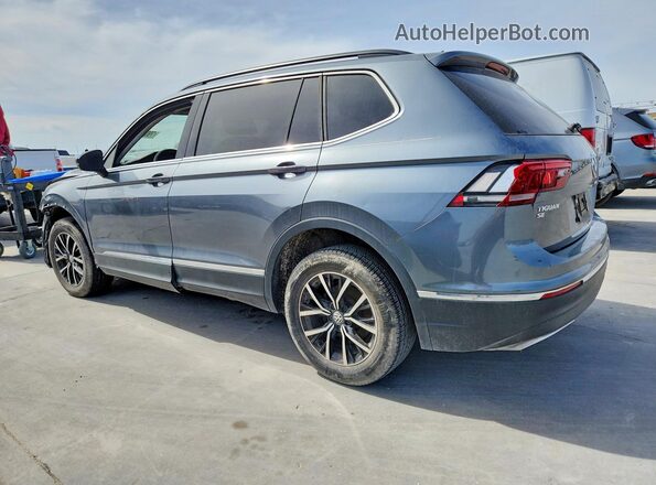 3VV3B7AX4MM049914 2021 VOLKSWAGEN TIGUAN Gray Trasero izquierdo