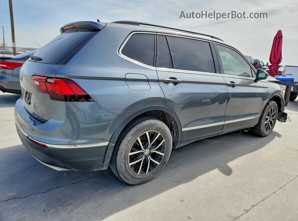 3VV3B7AX4MM049914 2021 VOLKSWAGEN TIGUAN Gray Trasero derecho