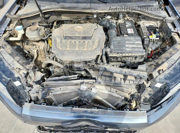 3VV3B7AX4MM049914 2021 VOLKSWAGEN TIGUAN Gray Vista del compartimento del motor