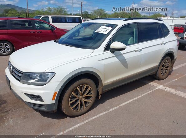 3VV3B7AX5MM046049 2021 VOLKSWAGEN TIGUAN Белый Передняя левая четверть