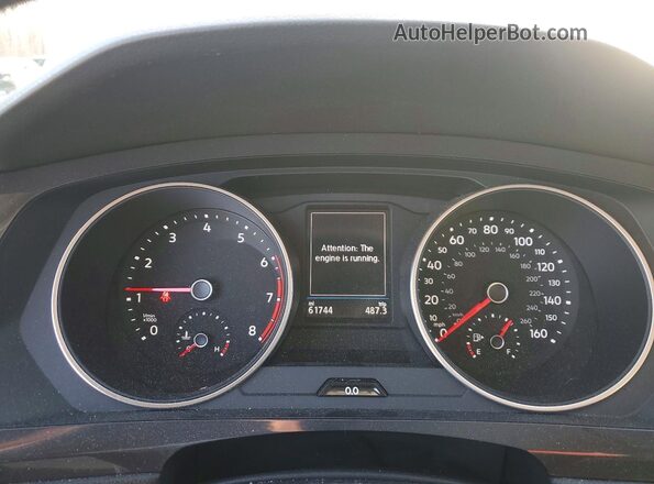 3VV3B7AX5MM061280 2021 VOLKSWAGEN TIGUAN Silver Սարքավորումների վահանակի տեսք