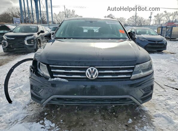 3VV3B7AX5MM105259 2021 VOLKSWAGEN TIGUAN Black Widok z przodu