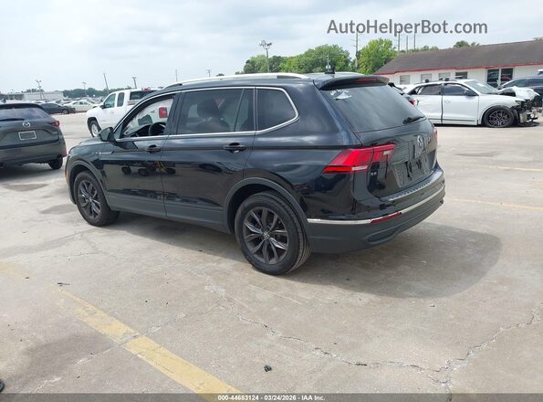 3VV3B7AX5NM055528 2022 VOLKSWAGEN TIGUAN Black Tył lewy