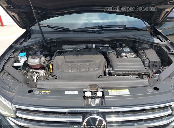 3VV3B7AX5NM055528 2022 VOLKSWAGEN TIGUAN Black Widok z tyłu
