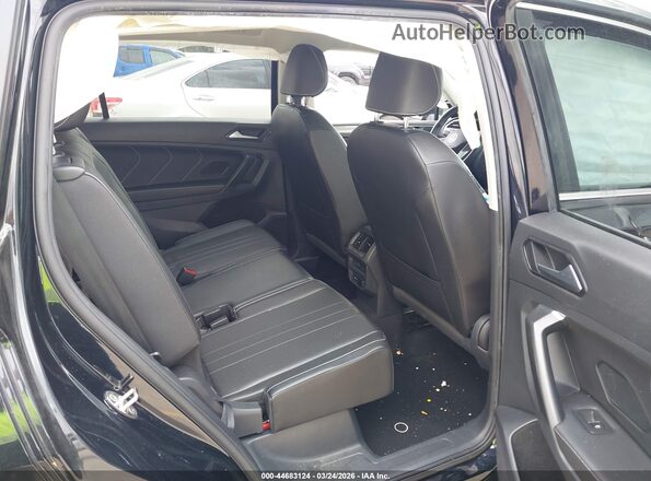 3VV3B7AX5NM055528 2022 VOLKSWAGEN TIGUAN Black Widok naklejki z numerem VIN