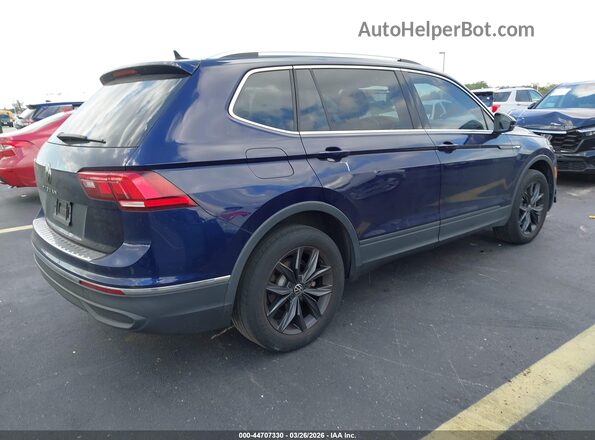 3VV3B7AX5PM056875 2023 VOLKSWAGEN TIGUAN Blue Rear right