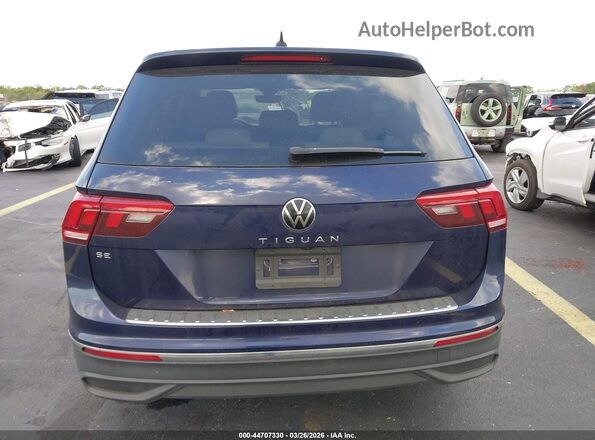 3VV3B7AX5PM056875 2023 VOLKSWAGEN TIGUAN Blue 