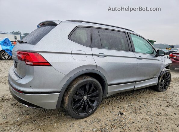 3VV3B7AX6MM091419 2021 VOLKSWAGEN TIGUAN Silver Rear right