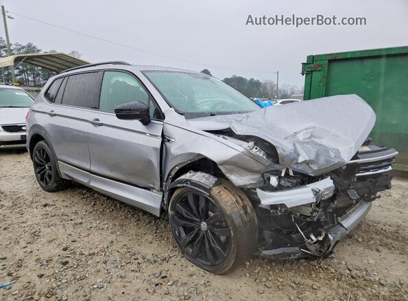 3VV3B7AX6MM091419 2021 VOLKSWAGEN TIGUAN Silver Front right