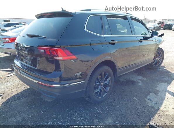 3VV3B7AX6RM185047 2024 VOLKSWAGEN TIGUAN Black Rear right
