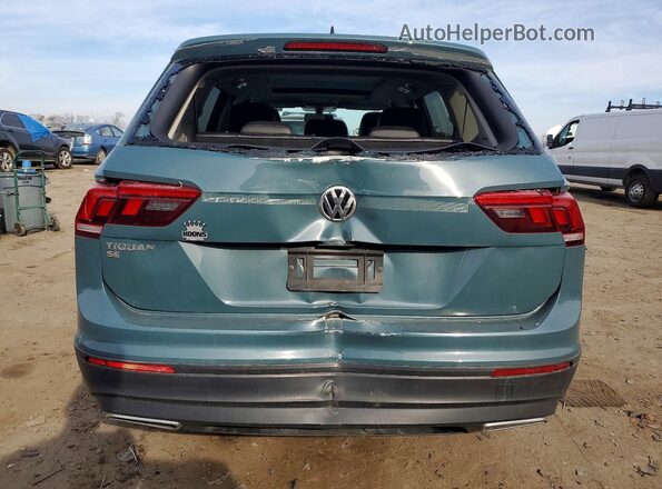 3VV3B7AX8KM201433 2019 VOLKSWAGEN TIGUAN Teal 