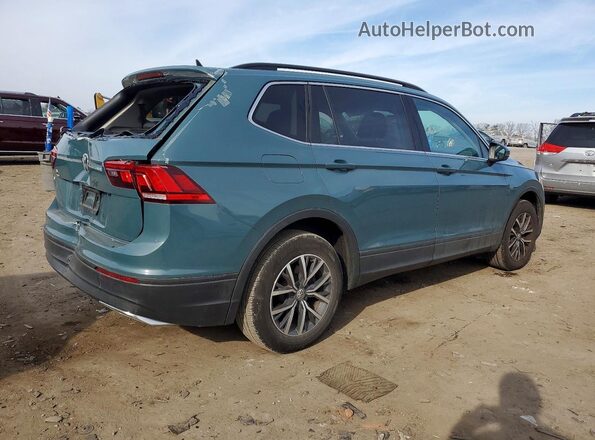 3VV3B7AX8KM201433 2019 VOLKSWAGEN TIGUAN Teal 