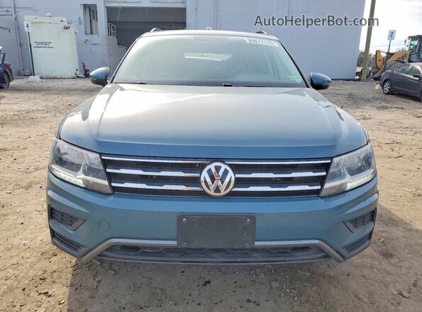 3VV3B7AX8KM201433 2019 VOLKSWAGEN TIGUAN Teal 