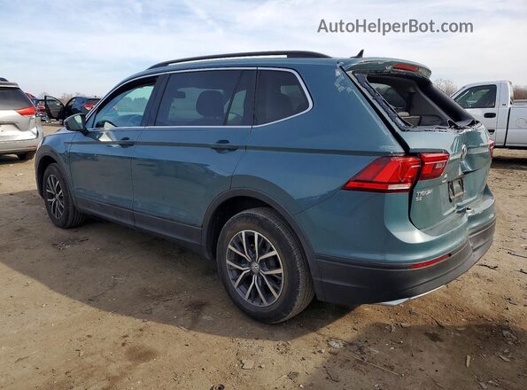 3VV3B7AX8KM201433 2019 VOLKSWAGEN TIGUAN Teal 