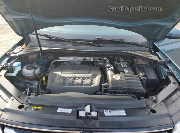 3VV3B7AX8KM201433 2019 VOLKSWAGEN TIGUAN Teal 