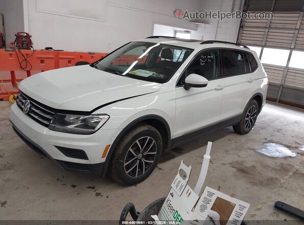 3VV3B7AX8MM006676 2021 VOLKSWAGEN TIGUAN White Front left