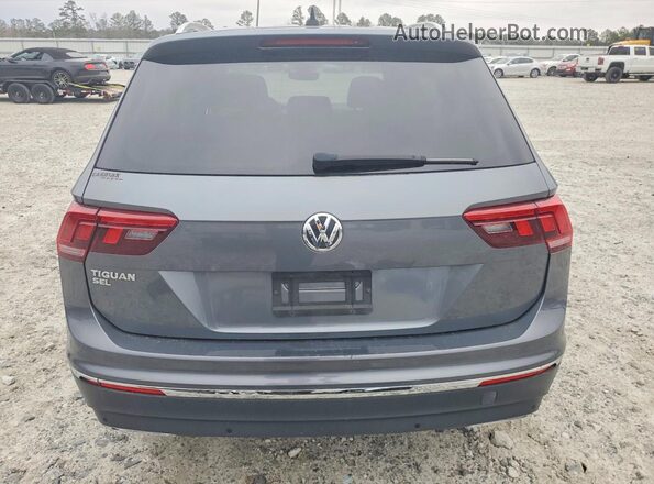 3VV3B7AX8MM037488 2021 VOLKSWAGEN TIGUAN Gray უკანა ხედი