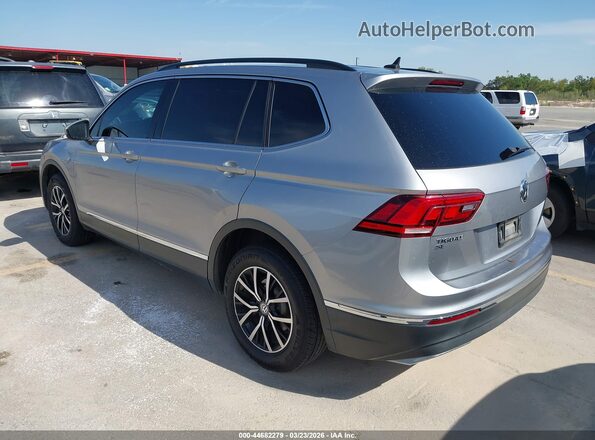 3VV3B7AX8MM079398 2021 VOLKSWAGEN TIGUAN Silver Rear left
