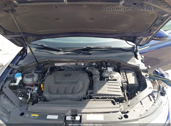 3VV3B7AX9NM122115 2022 VOLKSWAGEN TIGUAN Dark Blue Rear view