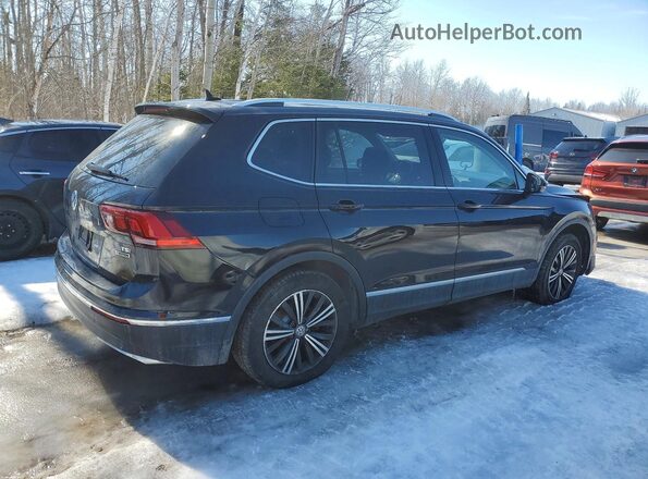 3VV4B7AX1JM067626 2018 VOLKSWAGEN TIGUAN Black Tył prawy