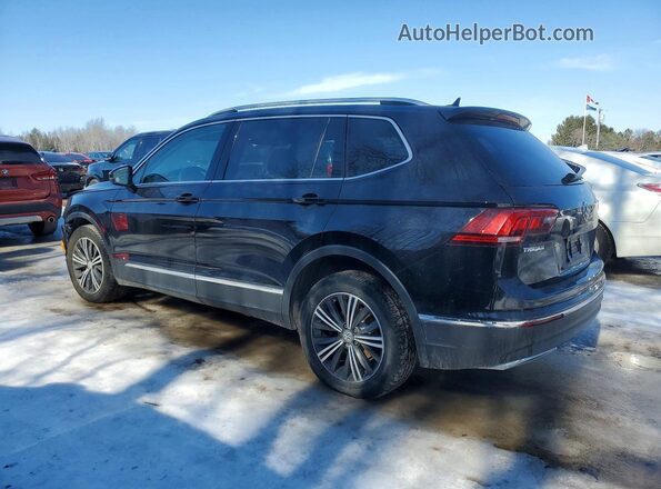 3VV4B7AX1JM067626 2018 VOLKSWAGEN TIGUAN Black Tył lewy