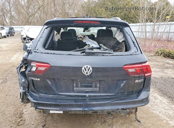 3VV4B7AX1MM126405 2021 VOLKSWAGEN TIGUAN Black Հետևի տեսք