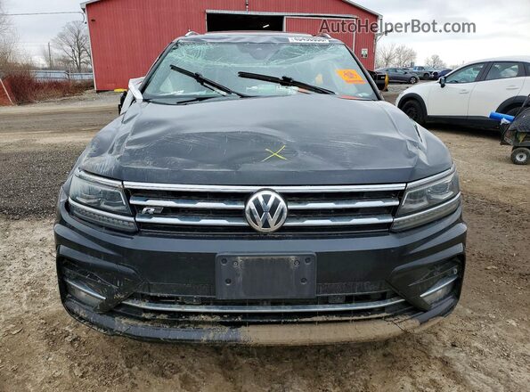 3VV4B7AX1MM126405 2021 VOLKSWAGEN TIGUAN Black Դիմացի տեսք