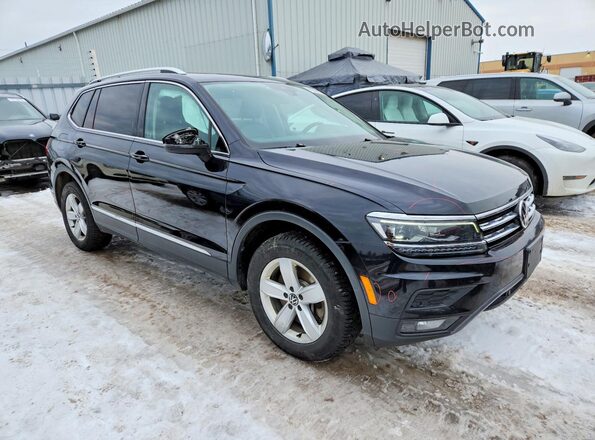 3VV4B7AX3KM138195 2019 VOLKSWAGEN TIGUAN Черный Передняя правая четверть