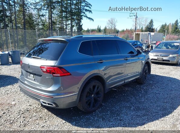 3VV4B7AX5NM064170 2022 VOLKSWAGEN TIGUAN Gray Rear right