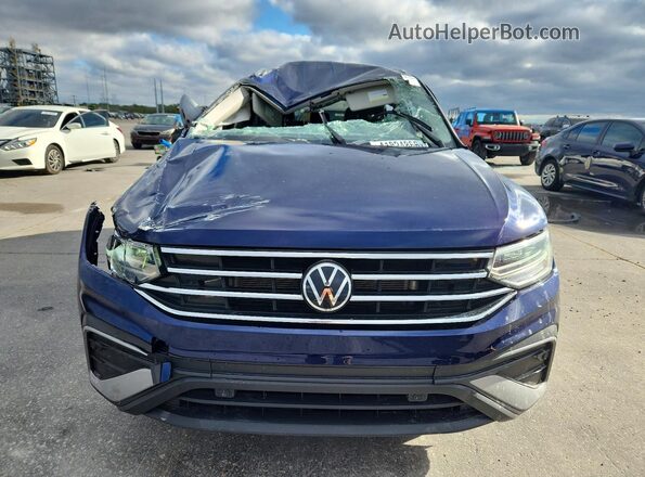 3VV5B7AX2RM209109 2024 VOLKSWAGEN TIGUAN Синий Вид спереди