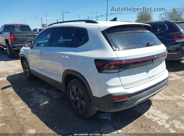 3VV5C7B25SM049667 2025 VOLKSWAGEN TAOS White Trasero izquierdo