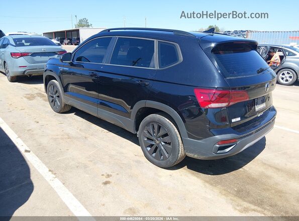 3VV5X7B22RM053710 2024 VOLKSWAGEN TAOS Черный Задняя левая четверть