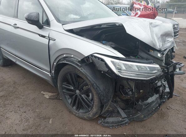 3VVCB7AX0NM131656 2022 VOLKSWAGEN TIGUAN Silver 