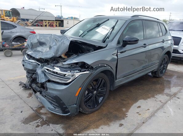 3VVCB7AX9NM097698 2022 VOLKSWAGEN TIGUAN Gray Передня ліва чверть
