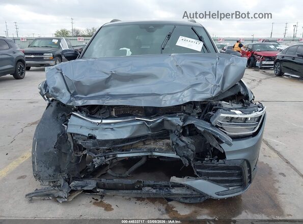 3VVCB7AX9NM097698 2022 VOLKSWAGEN TIGUAN Gray Вид задньої частини салону