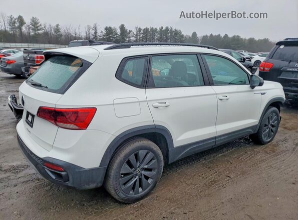 3VVCX7B24NM055007 2022 VOLKSWAGEN TAOS White Задня права чверть