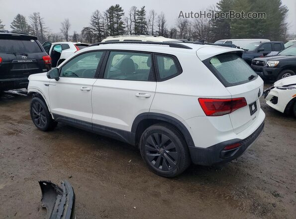 3VVCX7B24NM055007 2022 VOLKSWAGEN TAOS White Задня ліва чверть